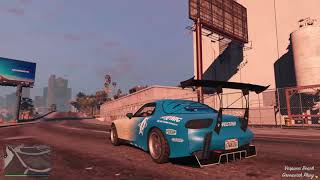 GTA 5 Driving with ZR350 Falken [upl. by Elolcin196]