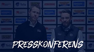 Presskonferens efter Leksands IF  Skellefteå AIK [upl. by Sinegra]