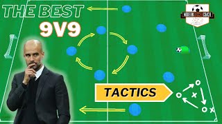 BEST Tactical Shapes for 9v9 Youth Games [upl. by Ecnadnac178]