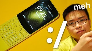 Nokia 8110 Review  Potential Filled yet Unripe [upl. by Nnodnarb]