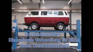 VW T3 Trockeneisstrahlen [upl. by Calvano]