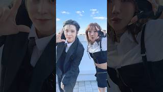 Breathe in breathe out 💨 with ATEEZ 에이티즈 YUNHO 윤호 선배님🧊BADVILLAIN EMMA 엠마 숨 ZOOM 숨챌린지 [upl. by Dorinda]