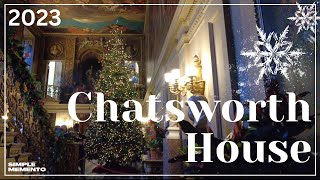 A Magical Trip To Chatsworth House at Christmas [upl. by Sirref]