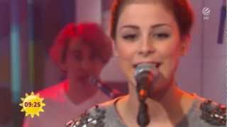 Lena MeyerLandrut  STARDUST  LIVE im Sat1 Frühstücksfernsehen [upl. by Etessil]