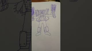 How to draw upgraded titan speaker man chaisaw fanmade [upl. by Wrdna235]