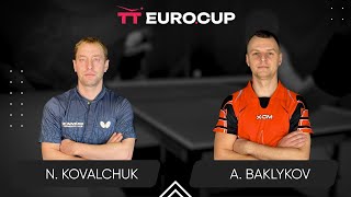 1725 Nazarii Kovalchuk  Andrii Baklykov 04112024 TT EuroCup Ukraine Star TABLE 3 [upl. by Pace961]