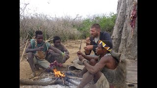 Bow hunting and foraging with the Hadza Bushmen Tanzania East Africa [upl. by Etteval154]