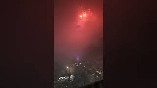 New Years 2024 Seattle Space Needle Fireworks Rooftop Deck 2024 spaceneedle fireworks newyears [upl. by Haelhsa333]