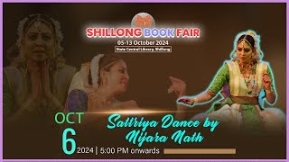 Sattriya Dance by Nijara Nath  Auditorium State Central Library Shillong  6 October 2024 [upl. by Goff]