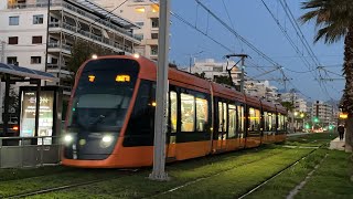 Alstom Citadis X05 amp Ansaldobreda Sirio trams in Athens [upl. by Urbai576]