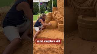 Sand Sculpture Art Lakefest Clarksville VA Virginia Mecklenburg County Kerrlake [upl. by Lashonde694]