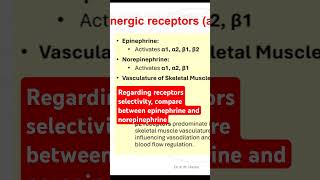 Epinephrine vs norepinephrine [upl. by Molahs]