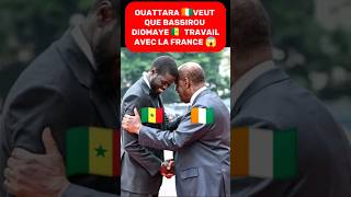 Bassirou Diomaye Faye 🇸🇳 chez Alassane Ouattara 🇨🇮😱😤 [upl. by Philly]