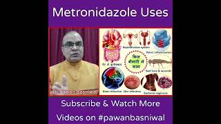 Metronidazole Uses shorts ytshorts 💯💊🔥 pawanbasniwal [upl. by Ramses]