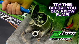 High Pressure Oil Pump HPOP Cover Seal Fix 73L Powerstroke [upl. by Tatum381]