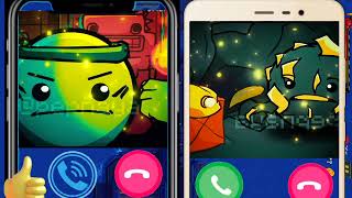 FUNNY PHONE CALLS GEOMETRY DASH FUNNY ADVENTURE PART3  MEMEsonicspongebobzoonomaly [upl. by Durante]