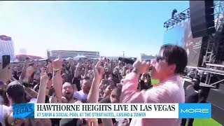 Hawthorne Heights live in Las Vegas [upl. by Meibers713]