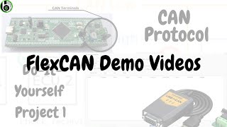 FlexCAN Demo Videos  CAN Controller  Automotive  S32K144 MCU [upl. by Igenia]