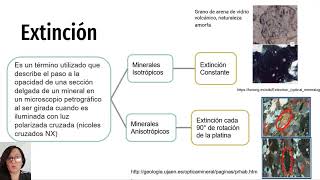 Birrefringencia extinción y maclas  Mineralogía Óptica [upl. by Notnel]