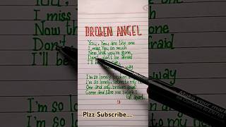 BROKEN ANGEL🥀💔ARASH amp HELENAenglishtrendingsong shortsviraltrendinglyrics [upl. by Ityak]