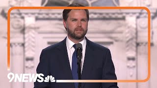 JD Vance Pledges to Serve Every American as Vice President [upl. by Eellehs]