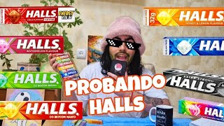 Probando VARIAS HALLS  DIFERENTES SABORES OPINION CUBANA  CLASIFICACION [upl. by Rahas592]