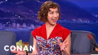 Kristen Schaal Had A LlamaPacked Wedding  CONAN on TBS [upl. by Ahsakat218]