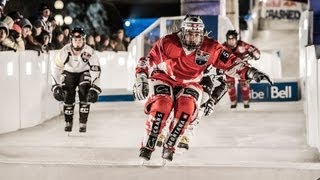 Ice Cross Downhill Season Highlights  Red Bull Crashed Ice 20122013 [upl. by Duaner52]