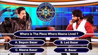 Kaun Banega Hyderabadi Crorepati  Part 2  Kiraak Hyderabadiz Funny Video [upl. by Tootsie]