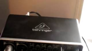 U Phoria UMC204HD by Behringer Unbox and Set up [upl. by Ehcropal491]