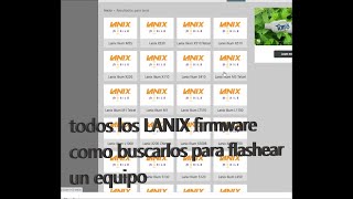 todos los LANIX firmware como buscarlos para flashear un equipo [upl. by Helaina]