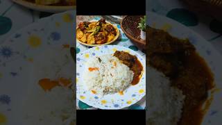 Lunch Holiday Sunday Special Ghee rice Mutton Curry  Chicken Fry holidayshortstrendingweek [upl. by Avik]