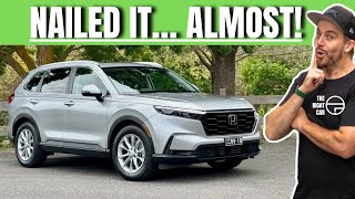 2024 Honda CRV review  RS eHEV hybrid and 7 seater SUV tested [upl. by Aidas]