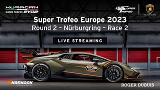 Lamborghini Super Trofeo Europe 2023 – Nürburgring Race 2 [upl. by Jeaz]