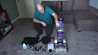 Bissell ProHeat 2X Revolution Pet Pro Review and Detailed Instructions Easy DIY carpet cleaning [upl. by Acacia]