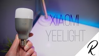 Xiaomi Yeelight Smart Bulb Review and Setup 4K  Phillips Hue Killer [upl. by Annayk]