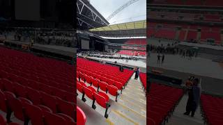 Wembley stadium BEFORE ACDC concert starts  2024 [upl. by Duffie]