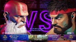 Street Fighter 6  Ranked Match  agent6ixx RYU vs BisterMingle DHALSIM  GOLD TIER [upl. by Jacki276]