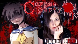 WARNING Disturbing Content  Corpse Party Chapter 1 Part 4  END Lets Play [upl. by Odlawso]