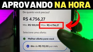 QUAL EMPRÉSTIMO APROVA NEGATIVADOI  COMO CONSEGUIR EMPRÉSTIMO PESSOAL ONLINE QUE APROVA NA HORA [upl. by Eirok]