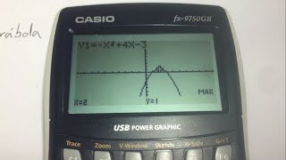 Encontrar vértice de una parábola con Calculadora Casio [upl. by Ronile]