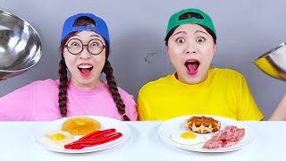 De la vraie nourriture contre de la gelée gommeuse Mukbang DONA [upl. by Hengel619]