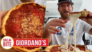 Barstool Pizza Review  Giordanos Frozen Pizza [upl. by Wade]