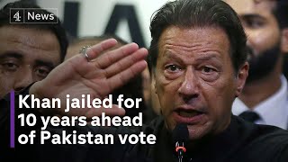 Former Pakistan PM Imran Khan sentenced to another 10 years in jail [upl. by Shell967]