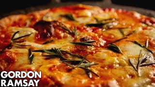 How to Make Margherita Pizza at Home  Gordon Ramsay [upl. by Tybi]