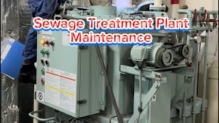 SEWAGE TREATMENT PLANT MAINTENANCE  Topings world [upl. by Kenlay]