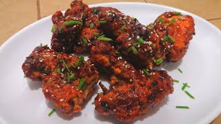 KOREAN FRIED CHICKEN RECIPE [upl. by Nylsirhc]