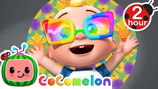 Cool Color Kaleidescope  CoComelon  Kids Songs amp Nursery Rhymes [upl. by Doolittle316]