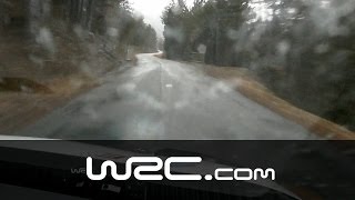 Kris Meeke Onboard SS03 Rallye Monte Carlo 2014 [upl. by Ahseiyk394]