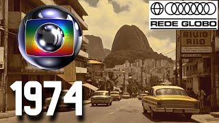 Rede Globo Programação em 1974 [upl. by Blakelee763]